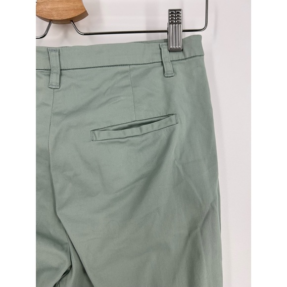 Nice Things Light Green Soft Skinny Pants - Picture 3 of 5
